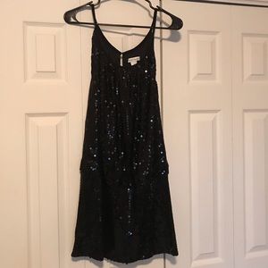 White House Black Market - Black Sequin Dress